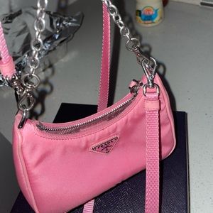 Authentic Prada mini hand bag